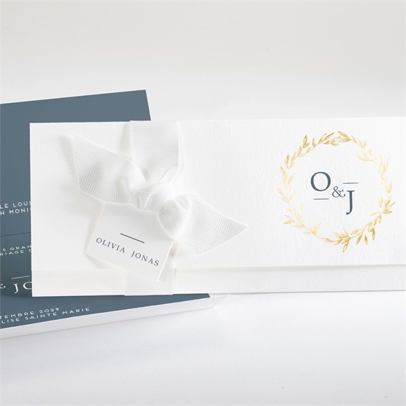 Faire-part mariage Délicatesse réf.N94122