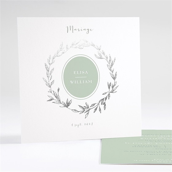 Faire-part mariage chaude ambiance