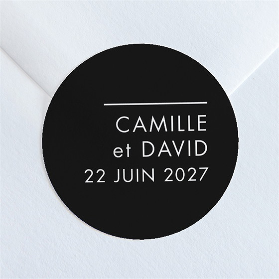 Sticker mariage le grand jour