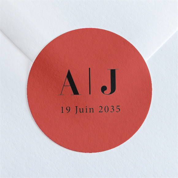 Sticker mariage Enlacés réf.N36004