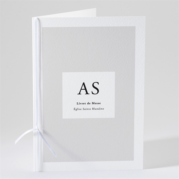 Livret de messe mariage Que je t'aime réf.N491115