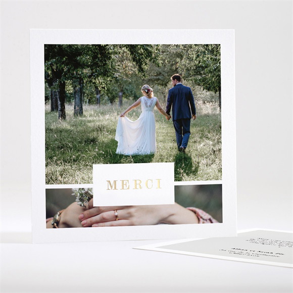 Remerciement mariage Que je t'aime réf.N35114