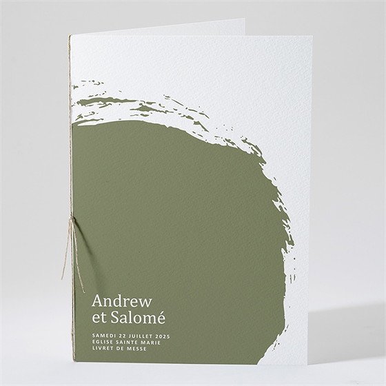 Livret de messe mariage love touch