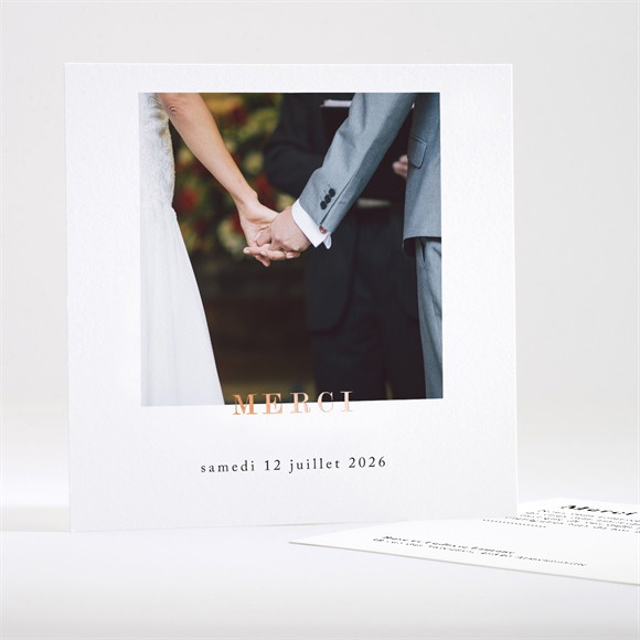 Remerciement mariage Mon Roc réf.N35115