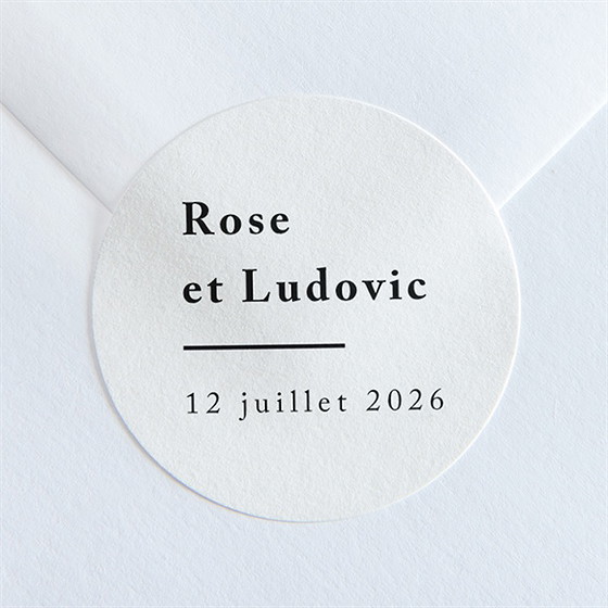 Sticker mariage mon roc