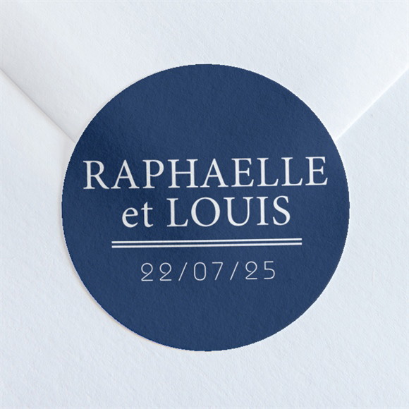 Sticker mariage l'Essentiel réf.N36015