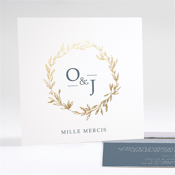 Remerciement mariage délicatesse