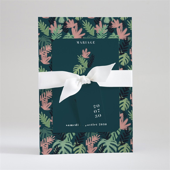 Faire-part mariage Champêtre design réf.N99109