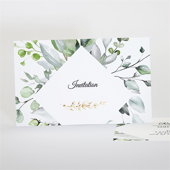 Carton d'invitation mariage explosion