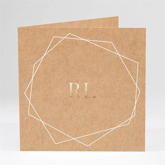 Faire-part mariage Belle nouvelle réf.N46104