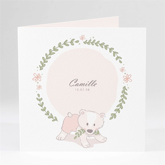 Faire-part naissance mon nounours
