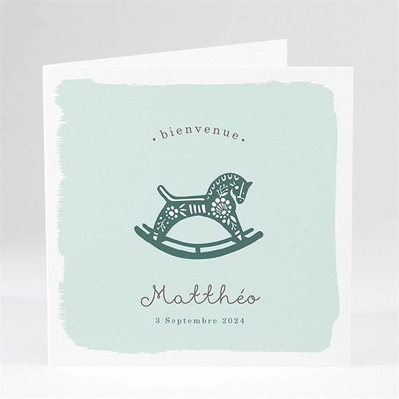 Faire-part naissance petit canasson