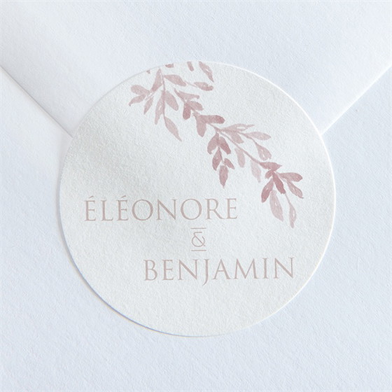 Sticker mariage sous le saule