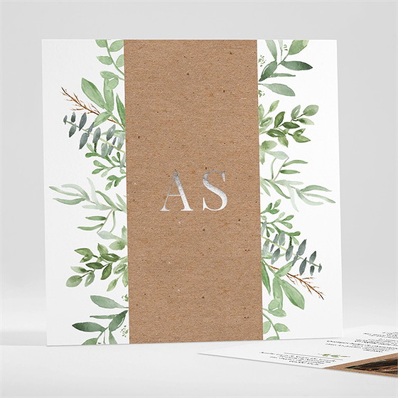 Faire-part mariage fougères