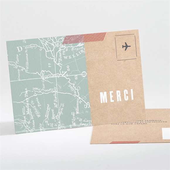 Remerciement départ à la retraite Nouvelles Frontières réf.N111252