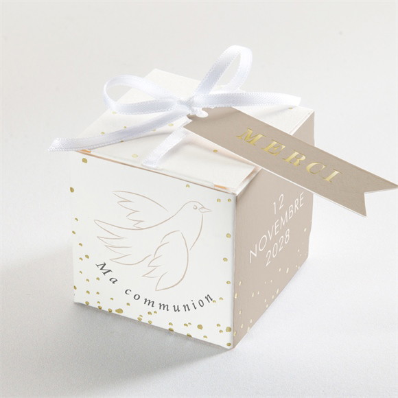 Boîte de dragées communion Le Sacrement réf.N340232