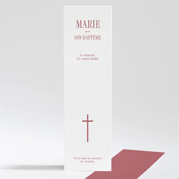 Signet baptême Polaroid chic ! réf.N20169