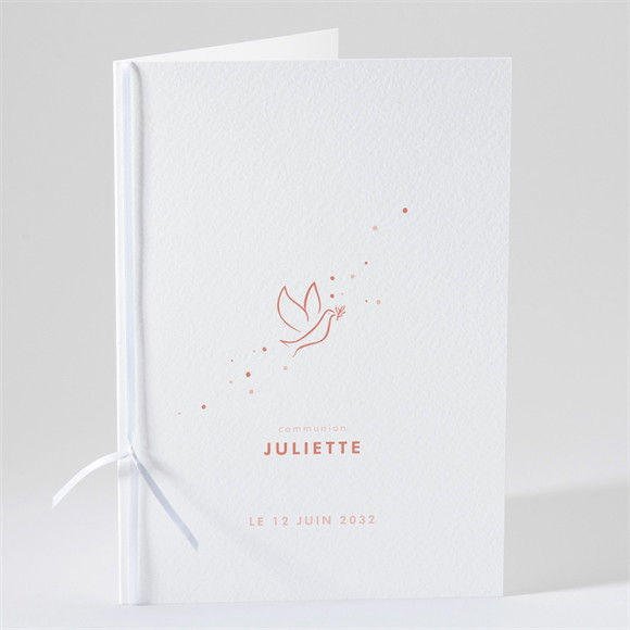 Livret de messe communion Colombe dorée réf.N491160