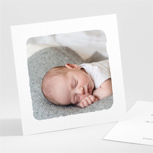 Remerciement naissance Tenue vintage garçon réf.N301166