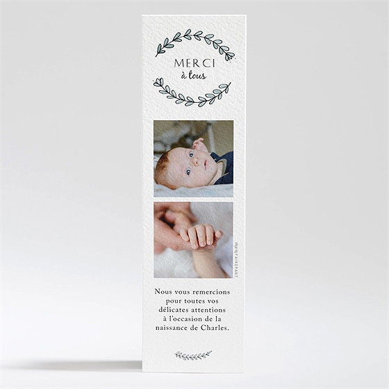 Remerciement naissance notre petite merveille