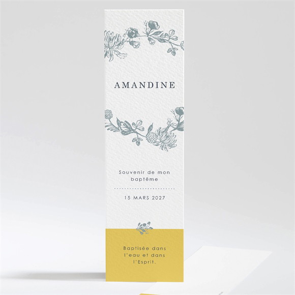 Signet baptême Joli Portrait réf.N20178