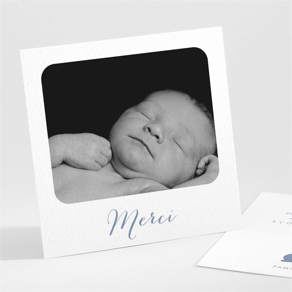 Remerciement naissance Notre petite famille réf.N301174