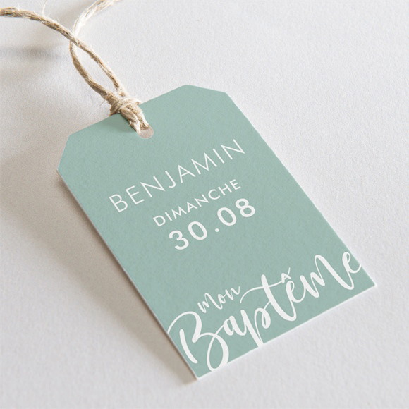 Etiquette baptême Jeu de mots réf.N29141