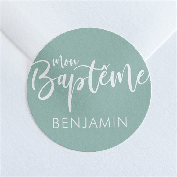 Sticker baptême Jeu de mots réf.N36039