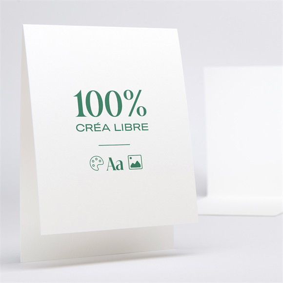 Invitation anniversaire de mariage Format original 100% crea réf.N50163