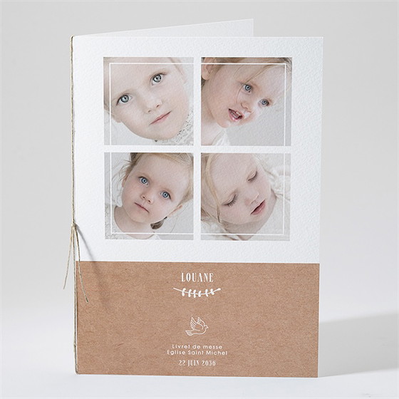 Livret de messe communion première communion