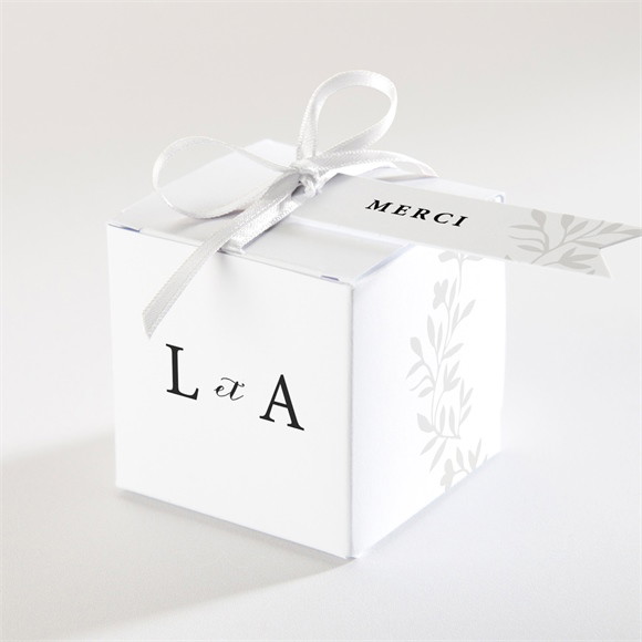 Boîte de dragées mariage Sublime réf.N340278