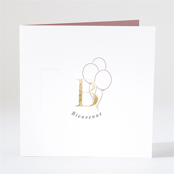 Faire-part naissance les petits ballons