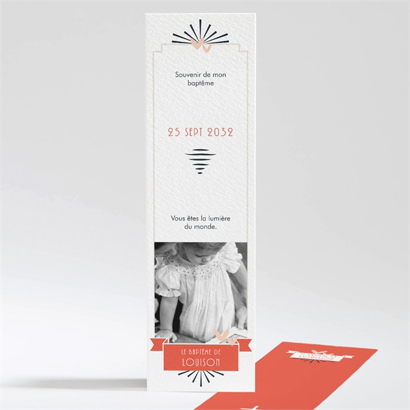 Signet baptême Petit Photomaton réf.N20199