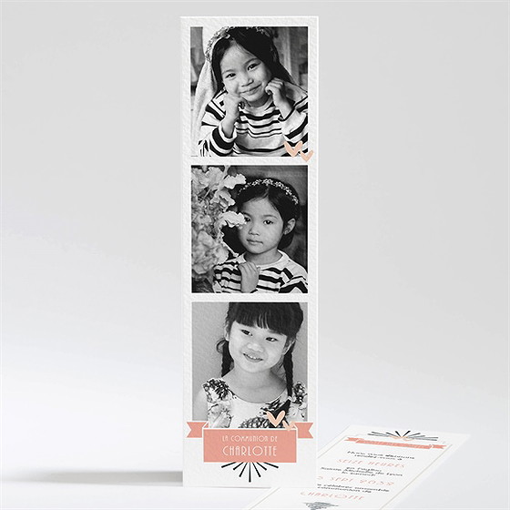 Faire-part communion beauté essentielle