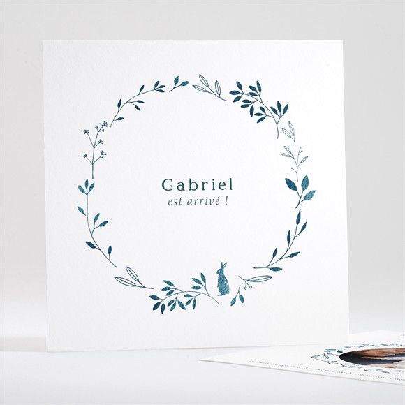 Faire-part naissance Fleurs en farandole réf.N35176