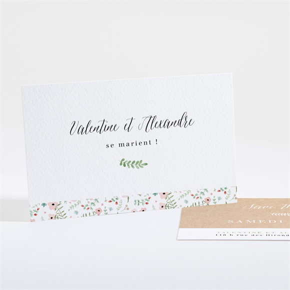 Save the Date mariage Fraicheur d'été réf.N16198