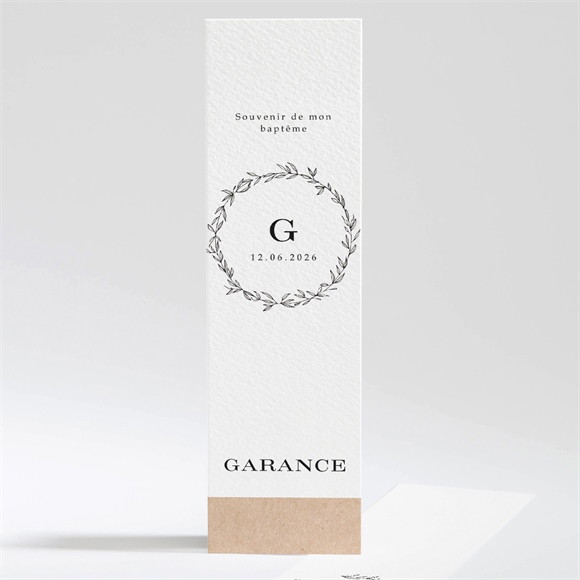 Signet baptême Essentiel sacré réf.N201106