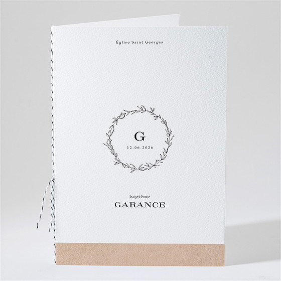 Livret de messe baptême essentiel sacré