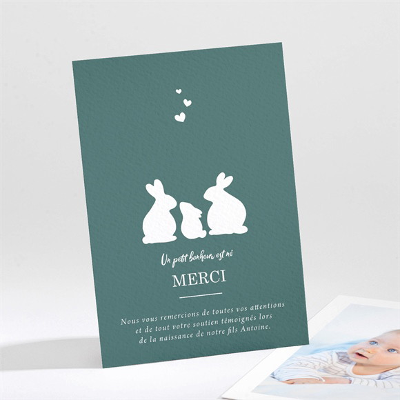 Remerciement naissance Notre petite Bande réf.N211264