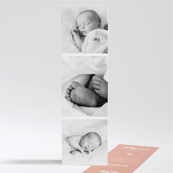 Remerciement naissance mosaique