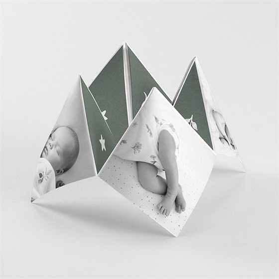 Faire-part naissance joie