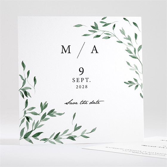 Save the date mariage a l'ombre de l'olivier