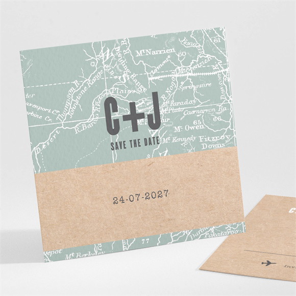 Save the Date mariage Voyage voyage réf.N301197