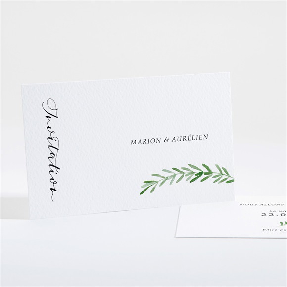 Save the Date mariage Branche d'amour réf.N16199