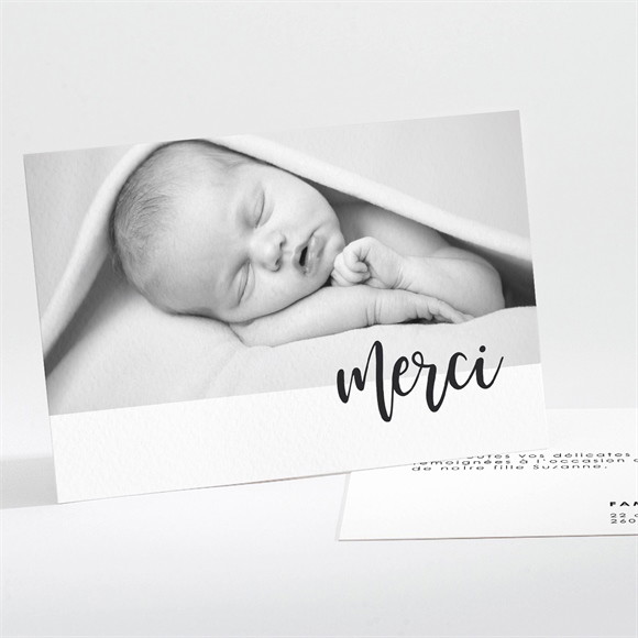 Remerciement naissance Hello réf.N111264