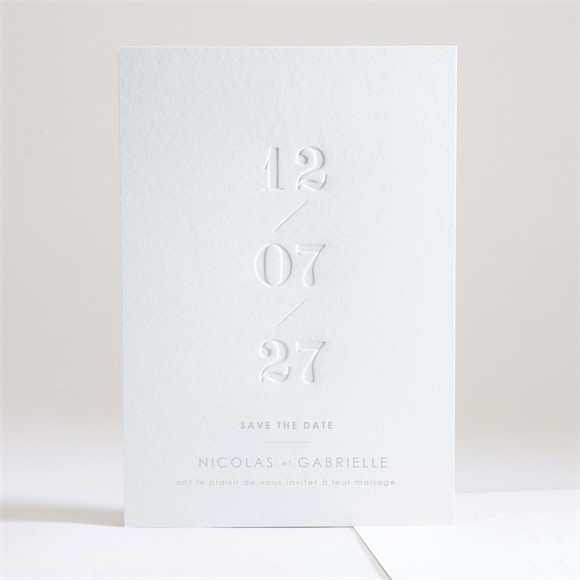 Faire-part mariage The Date réf.N241192
