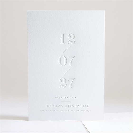 Faire-part mariage the date