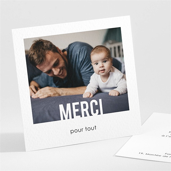 Remerciement naissance horizon