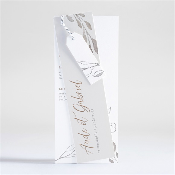 Faire-part mariage Élégance réf.N93120