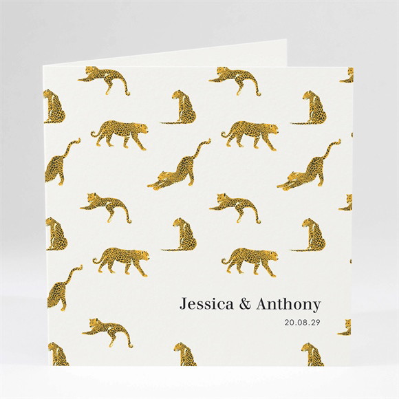 Faire-part mariage Coup de griffes réf.N46143